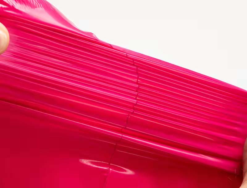 北关玫红色快递袋-05